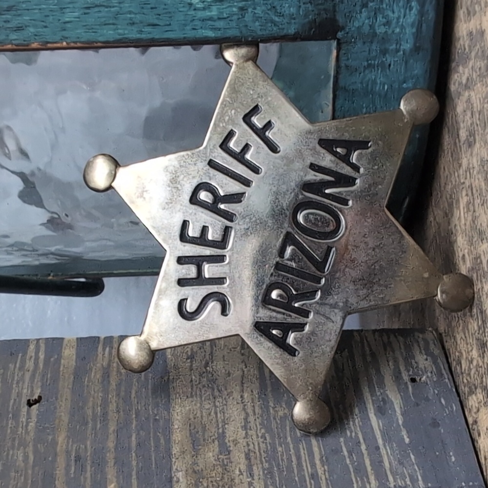 Vintage Metal Sheriff Badge